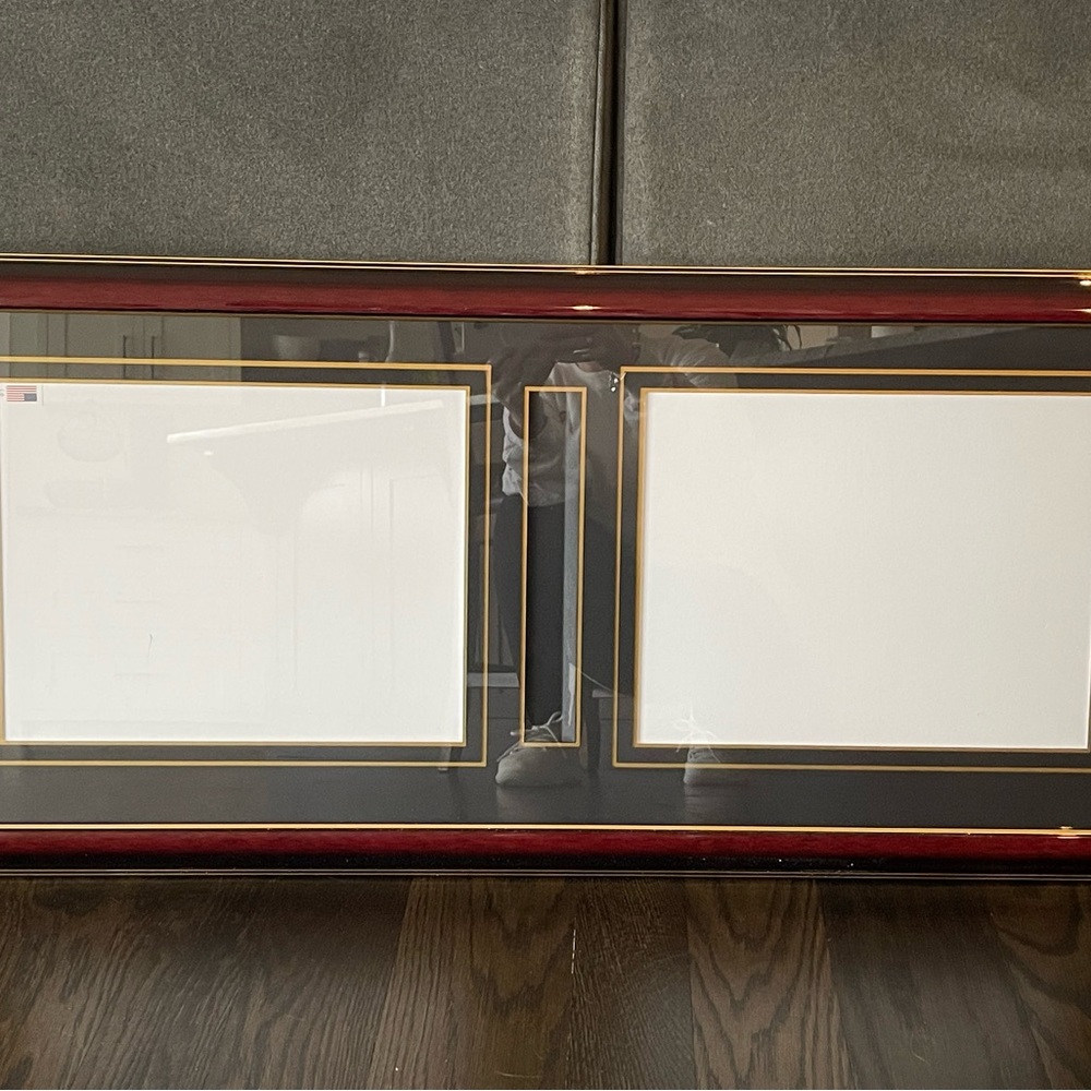 Double diploma frame